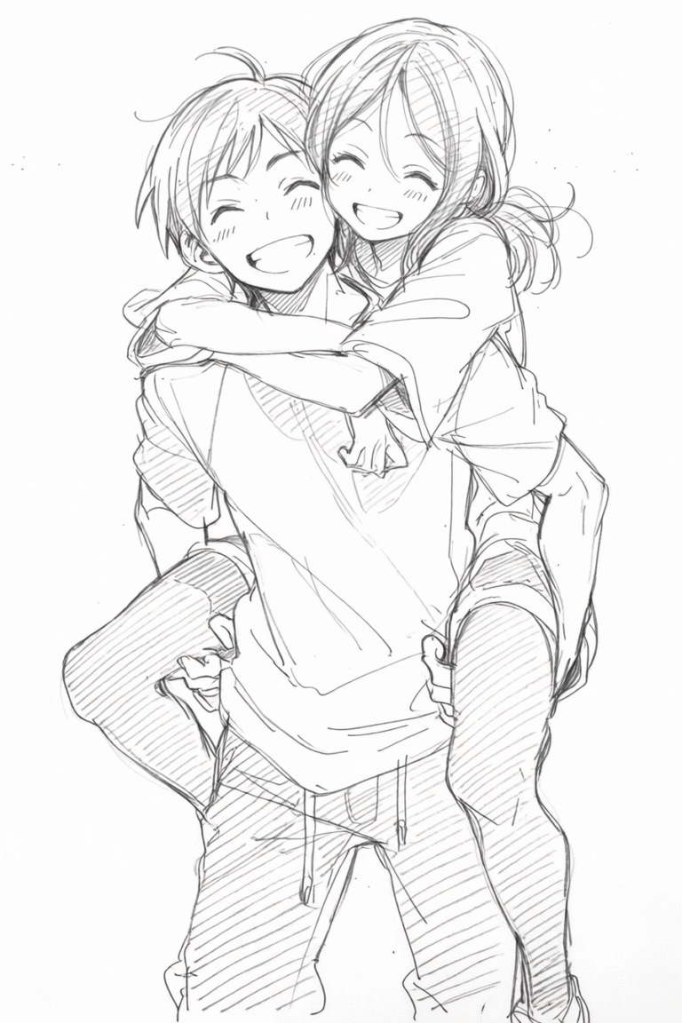 Piggyback Ride Joy