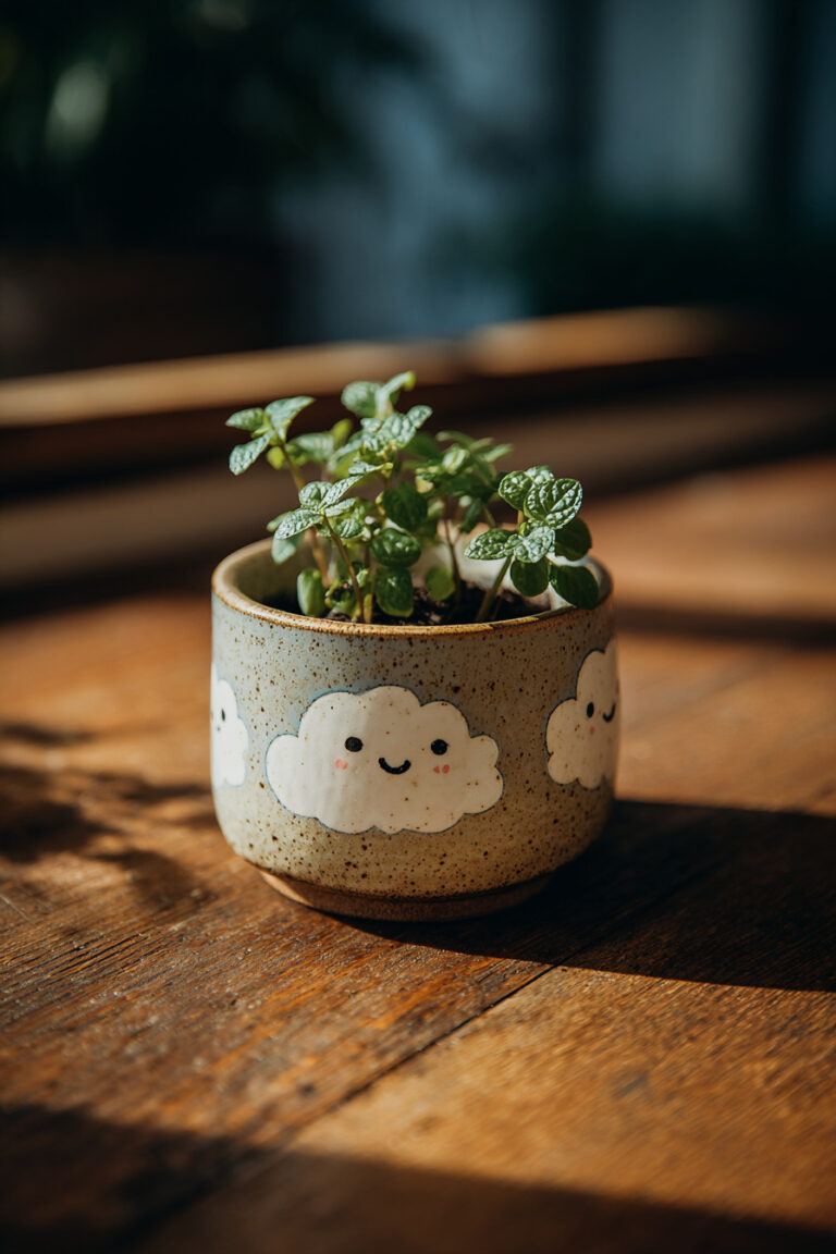Smiling Cloud Planter