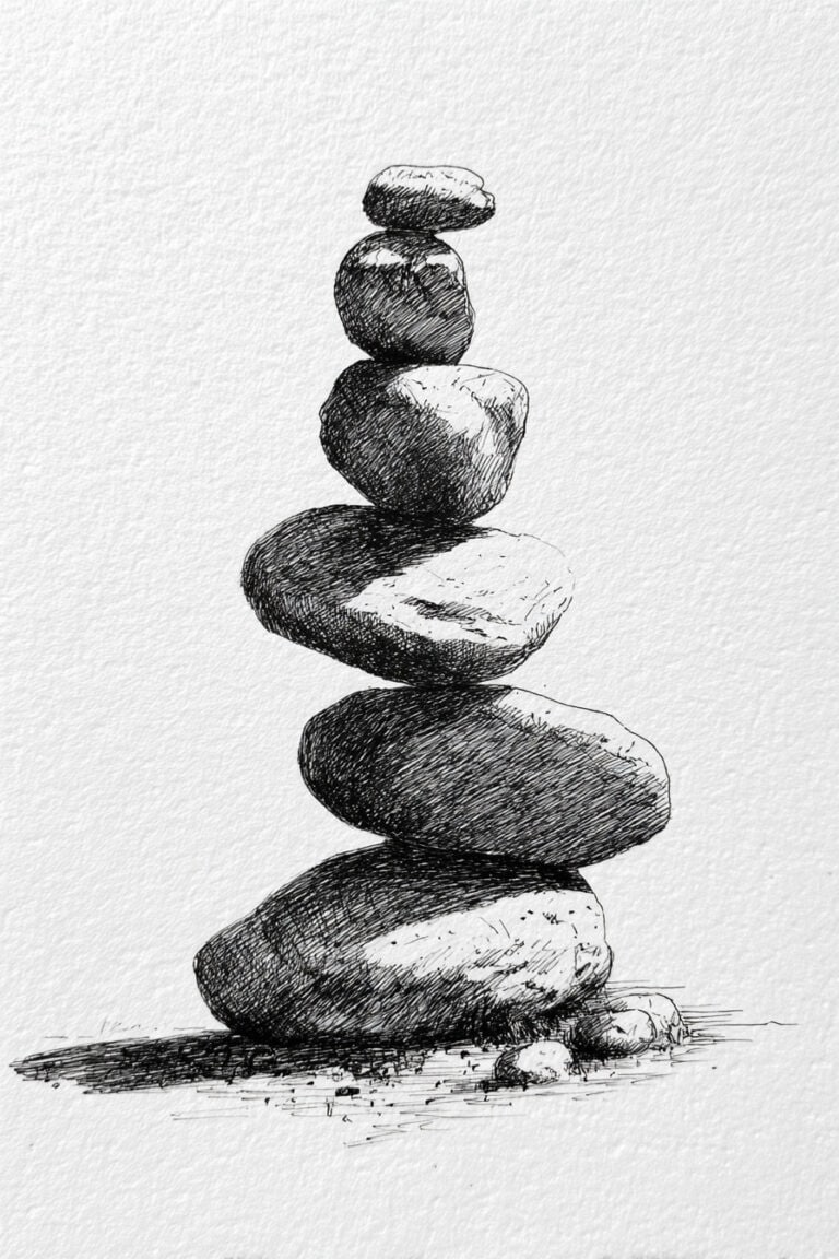 Stacked Stone Balance