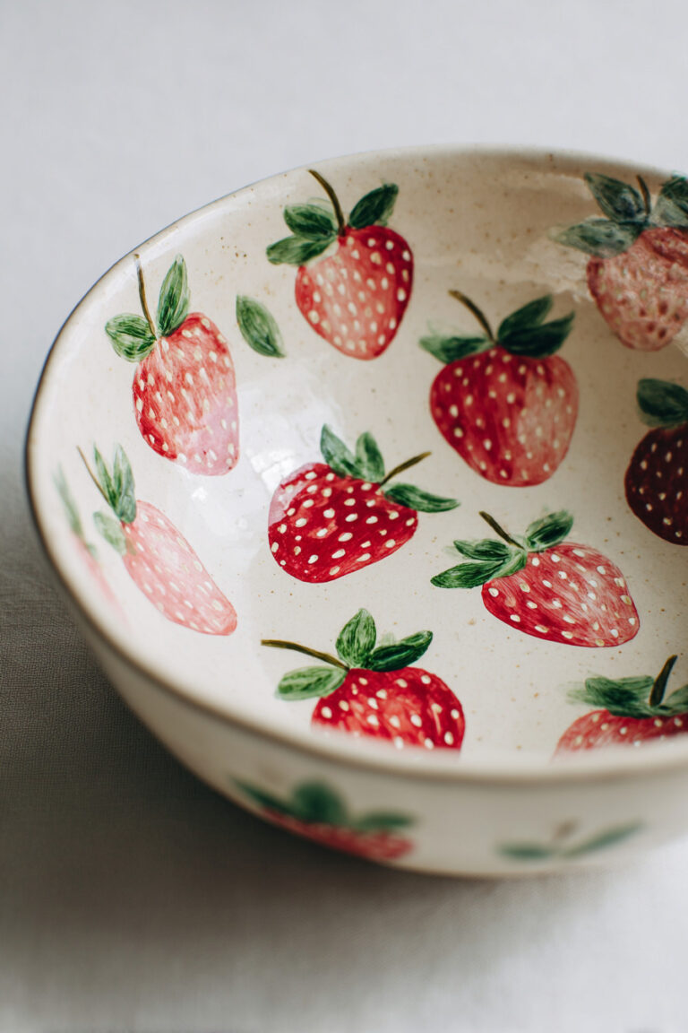 Strawberry Picnic Bowl