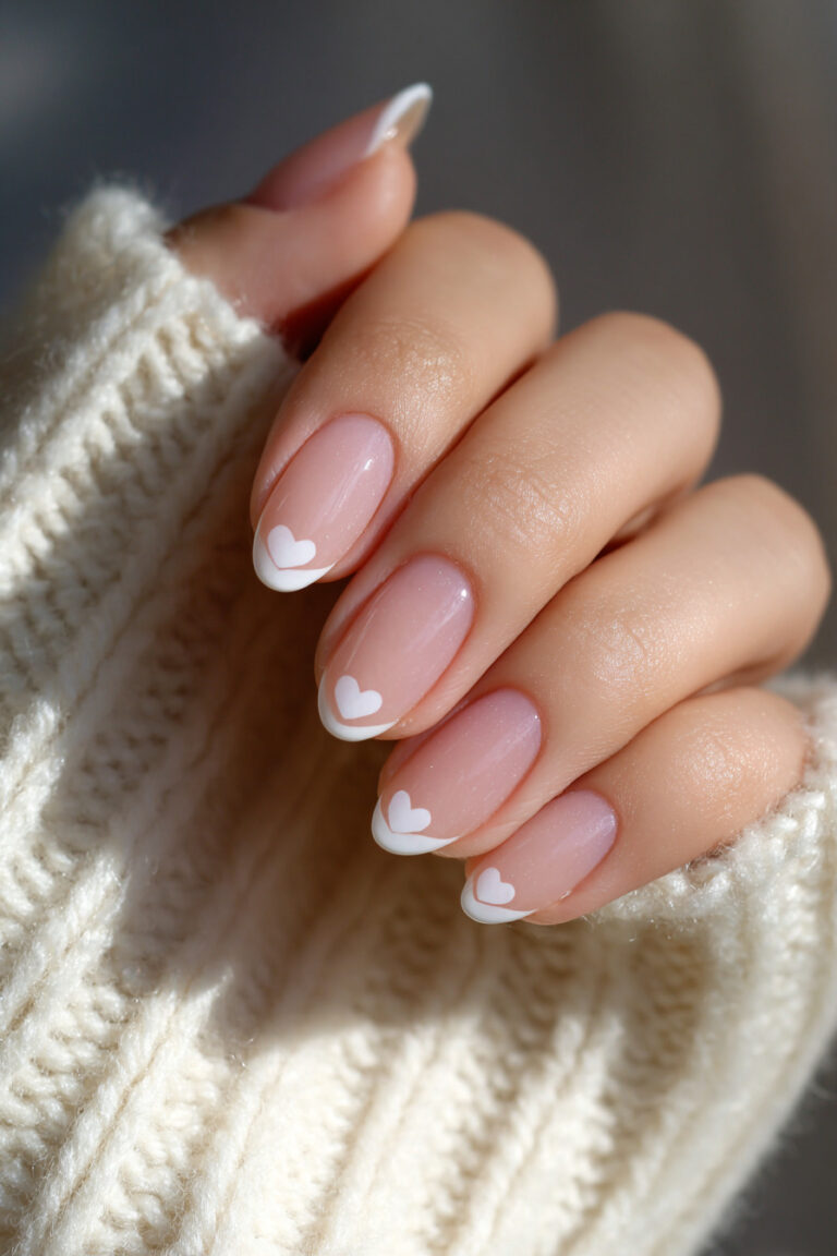 Sweetheart French Tips