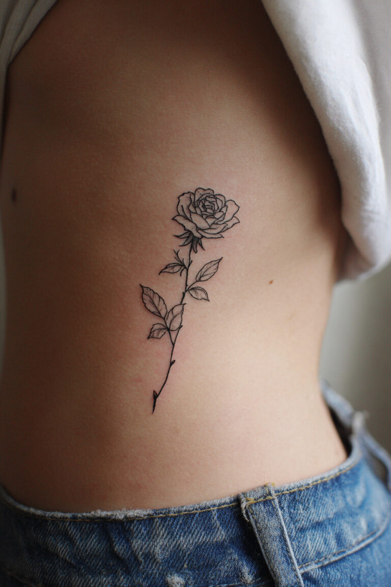 Wild Rose Stem
