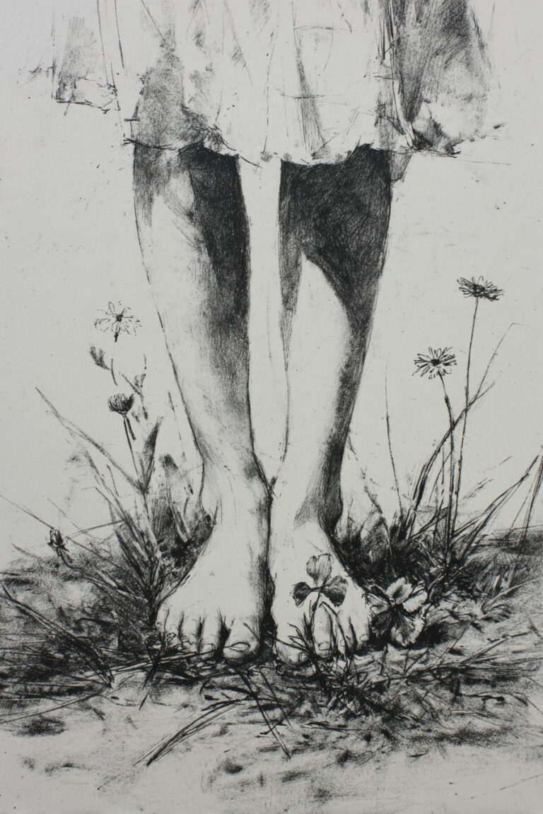 Barefoot in the First Warm Grass