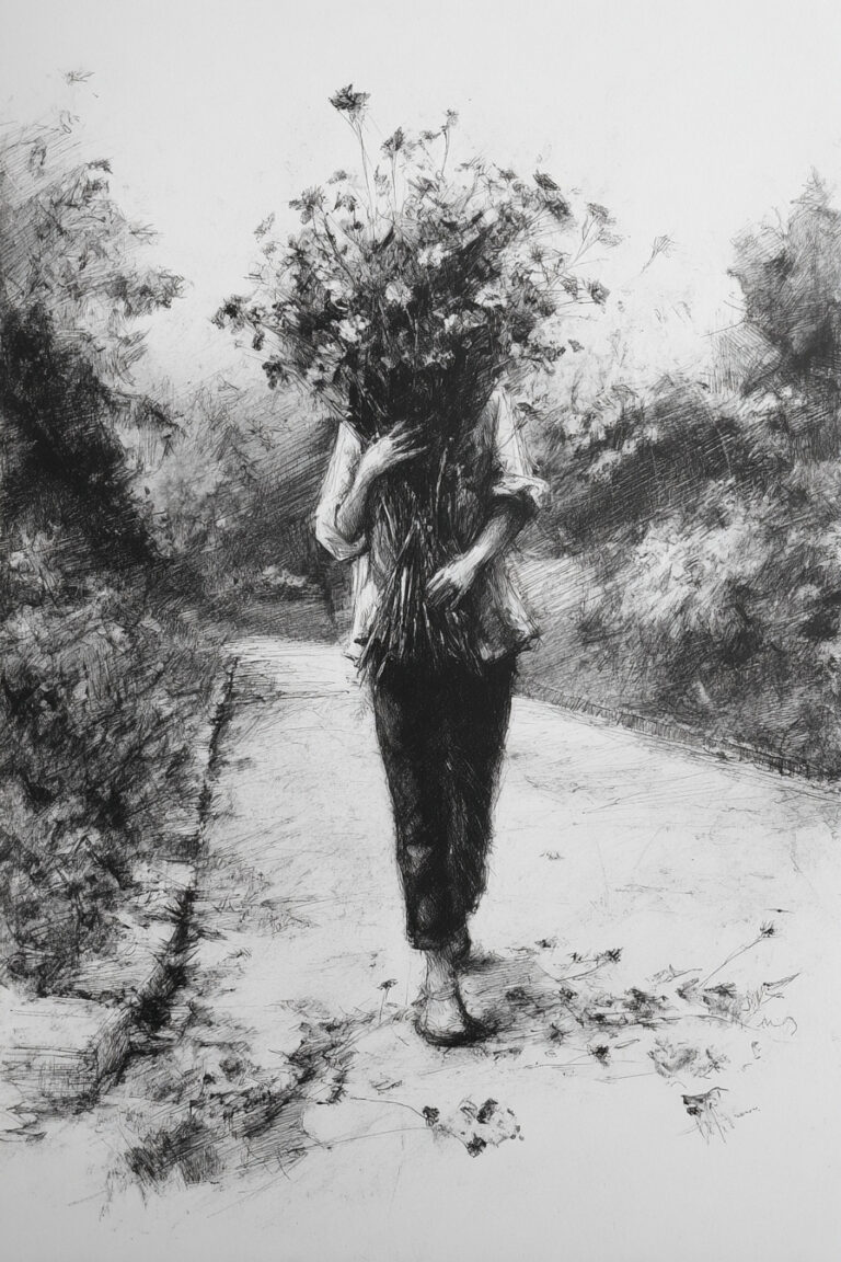 Carrying Spring Home