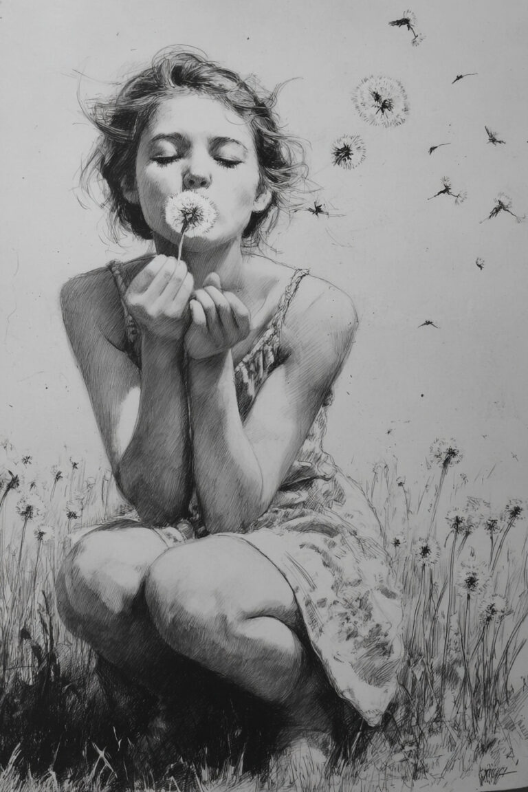 Chasing Dandelion Wishes