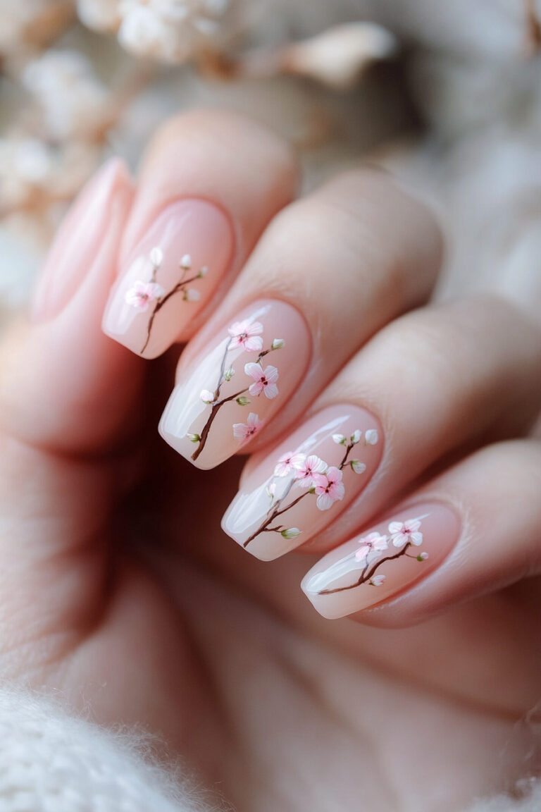 Cherry Blossom Sheer