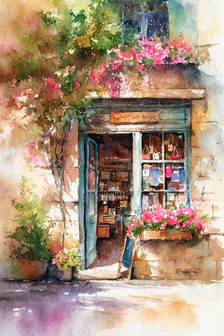 Cobbler Shop Spring Afternoon