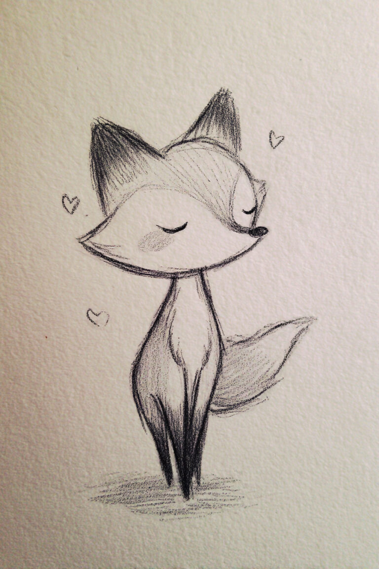 Fox with Closed Eyes
