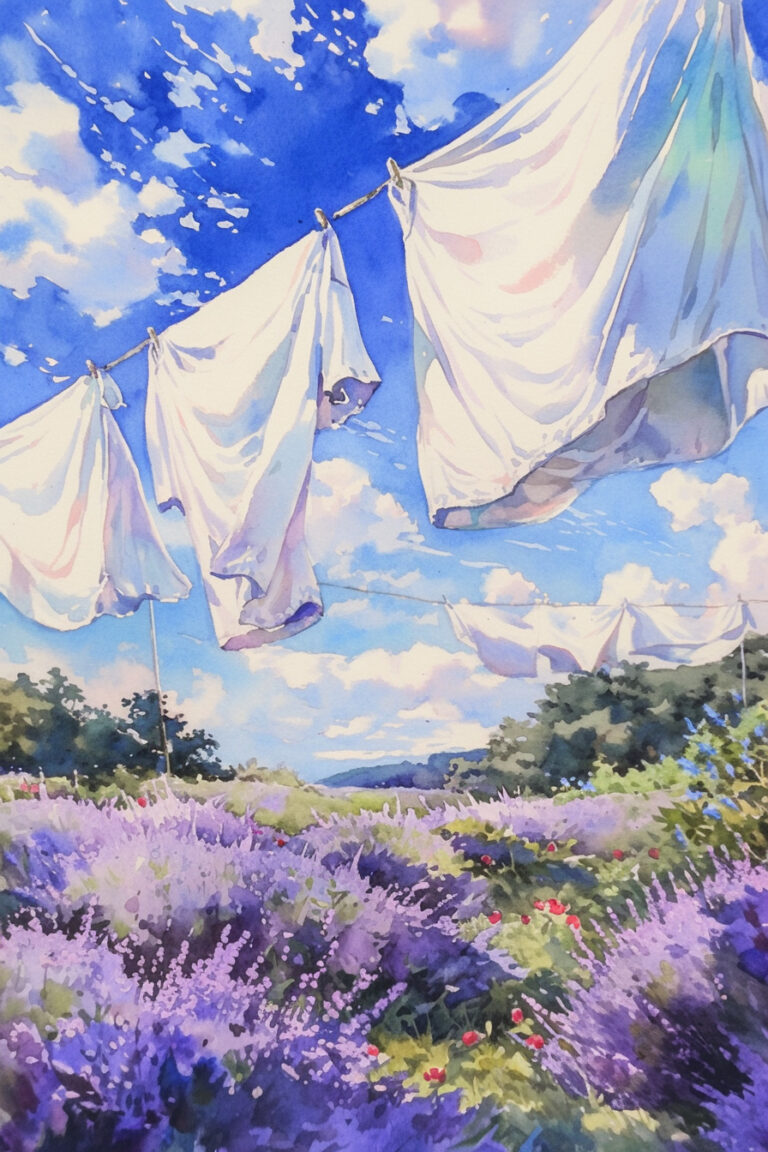 Laundry Day Lilacs