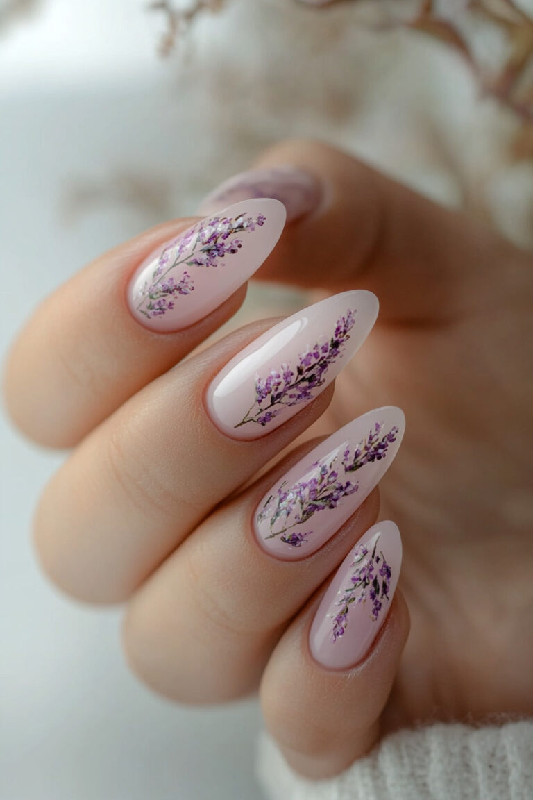 Lavender Sprig Accent