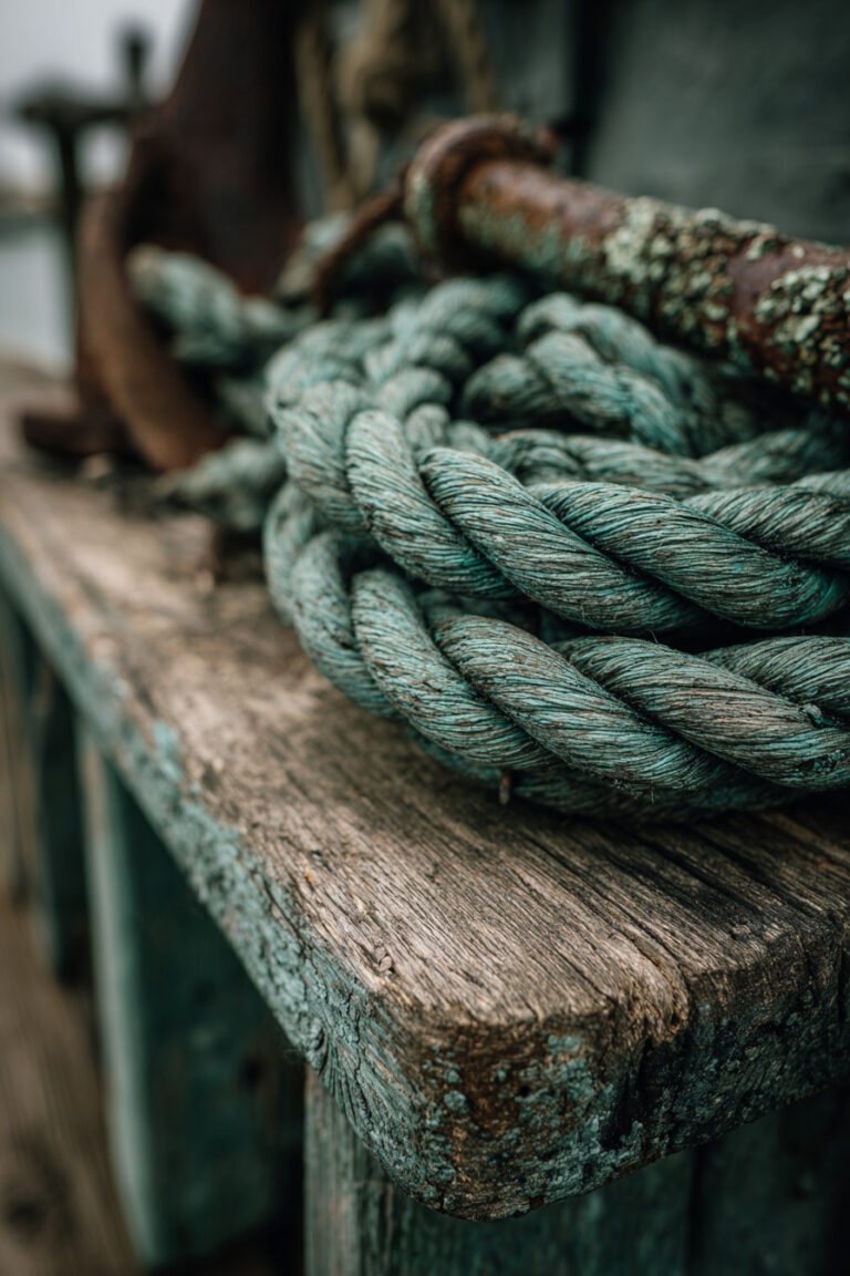 Nautical Rope and Anchor Details