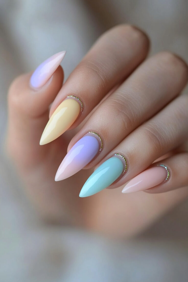Pastel French Rainbow