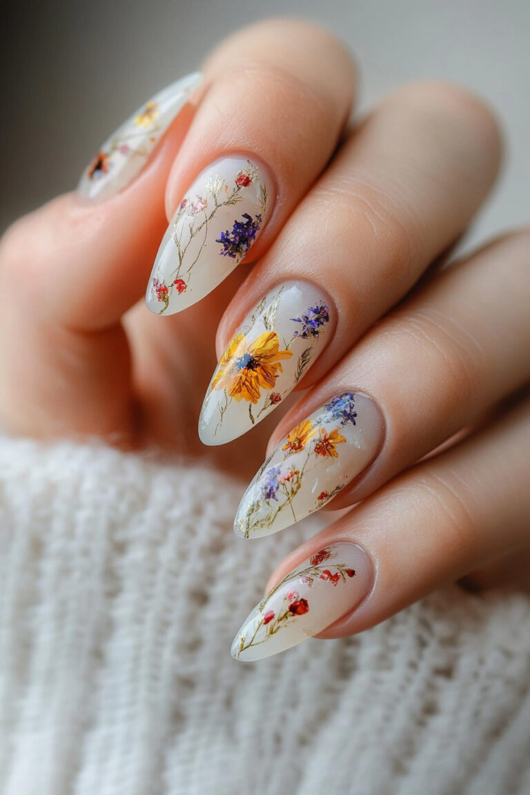 Pressed Flower Illusion