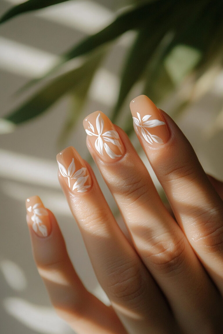 Soft Peach Petals