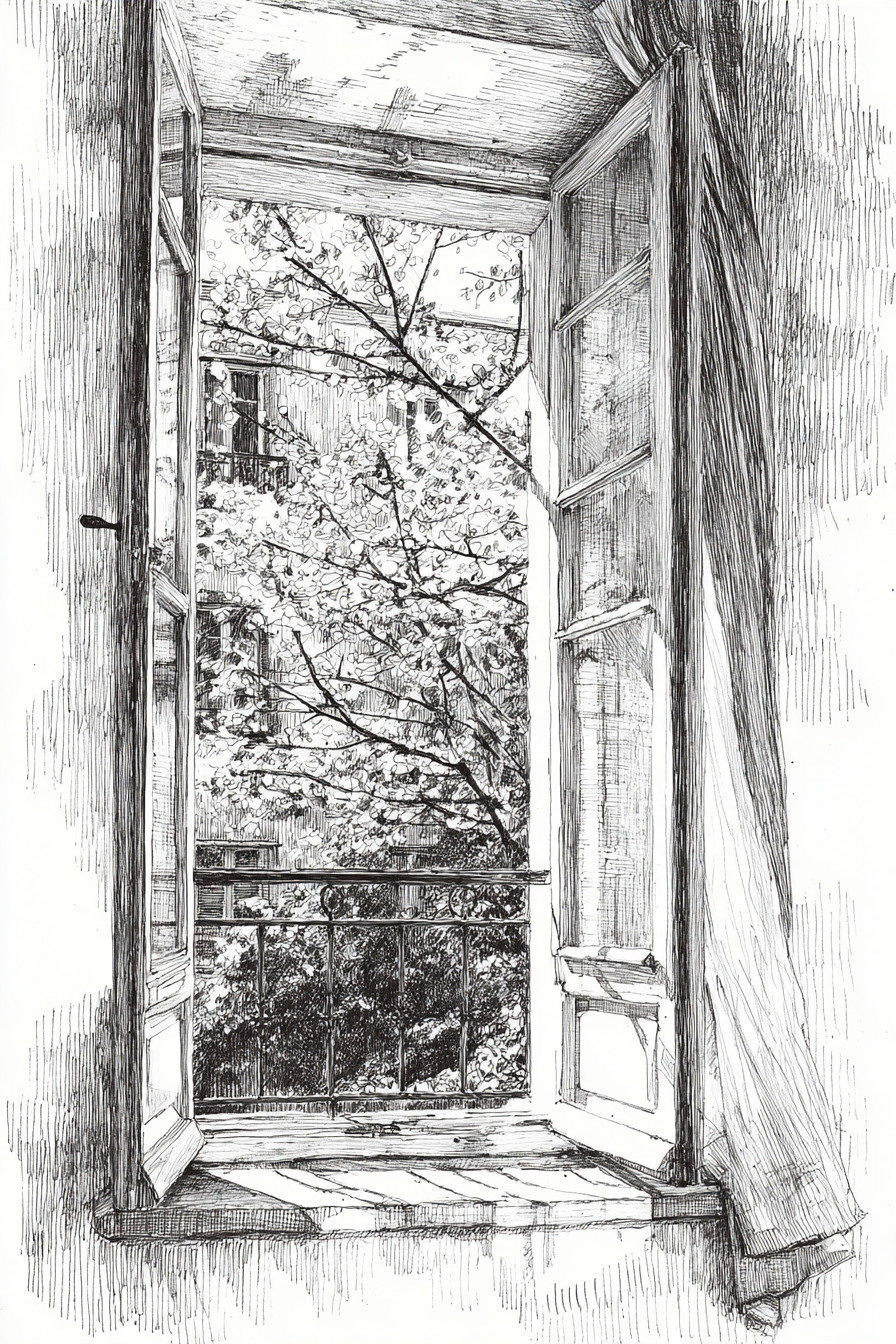 25 Elegant Pen and Ink Spring Drawings Inspired by Nature - Brighter Craft