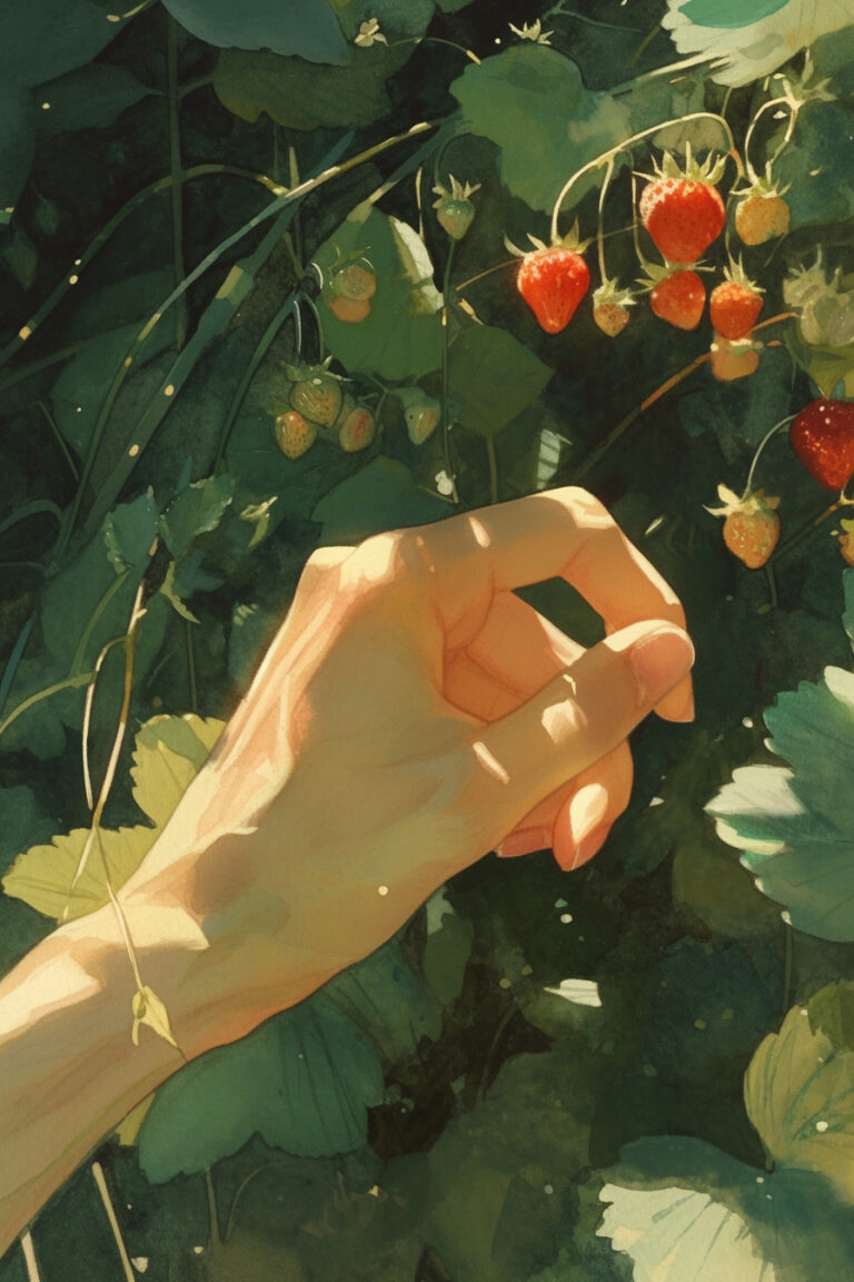 Strawberry Patch Discovery