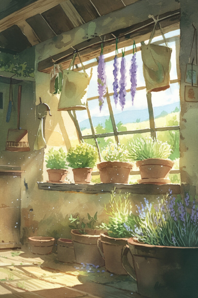 The Attic Herb Garden