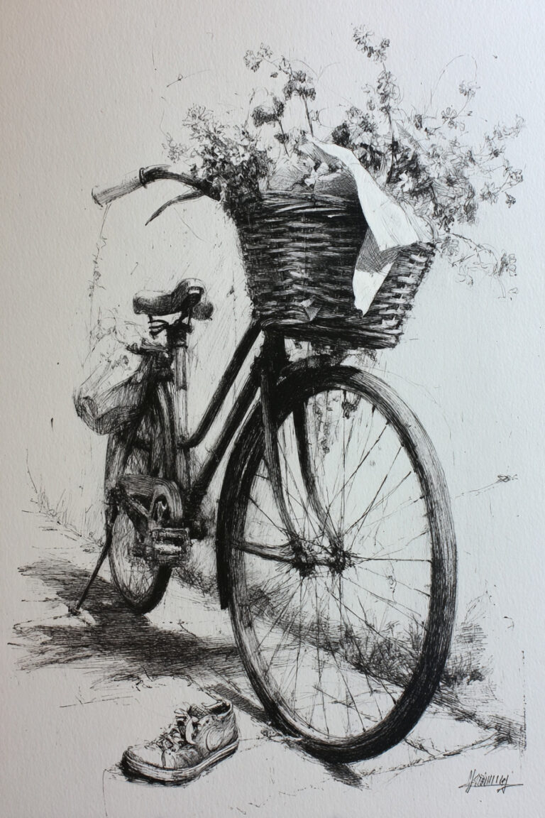 The Bicycle Left in the Garden