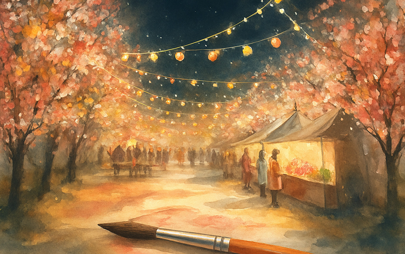 25 Cozy Spring Village Watercolors for Creative Inspiration
