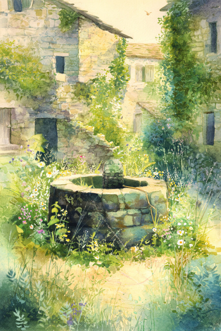 Village Well Spring Awakening