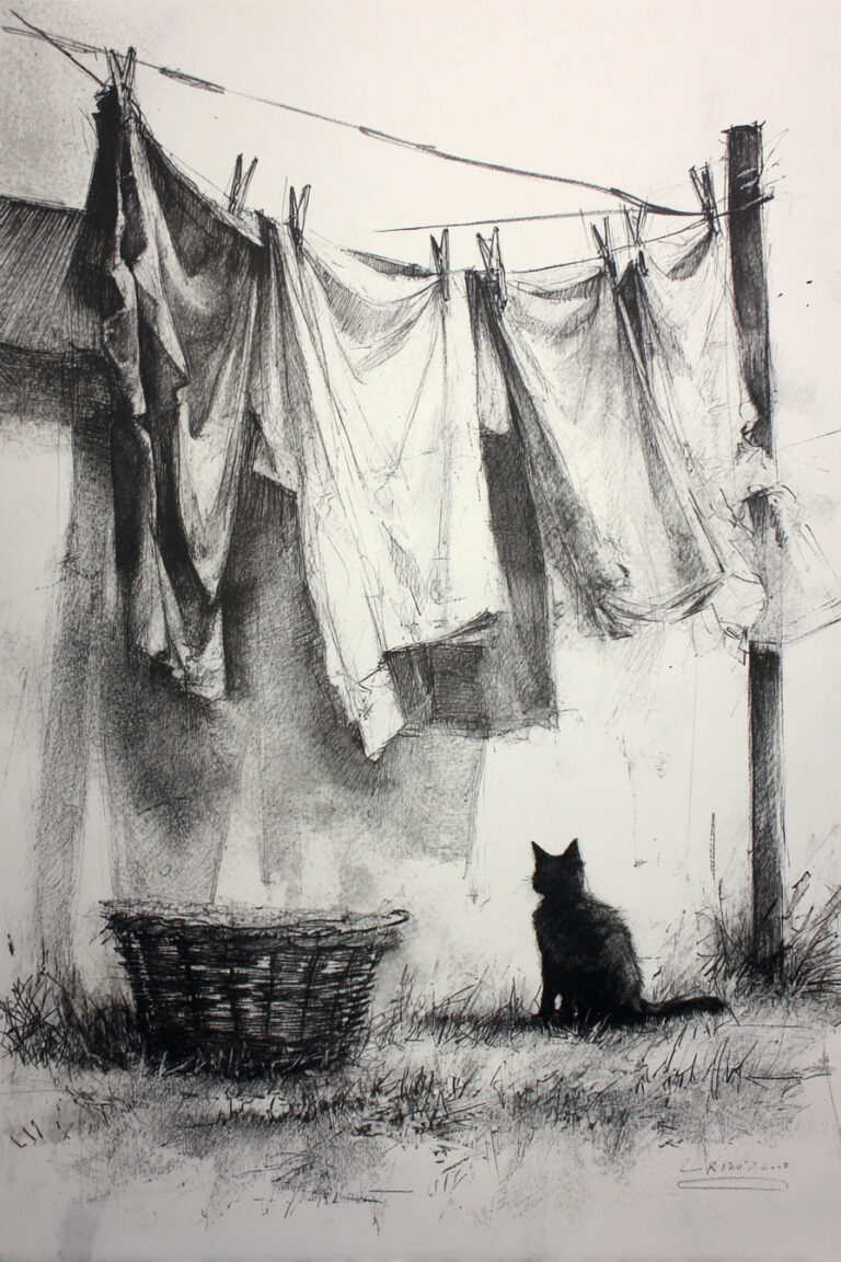 Washing Line in the Breeze
