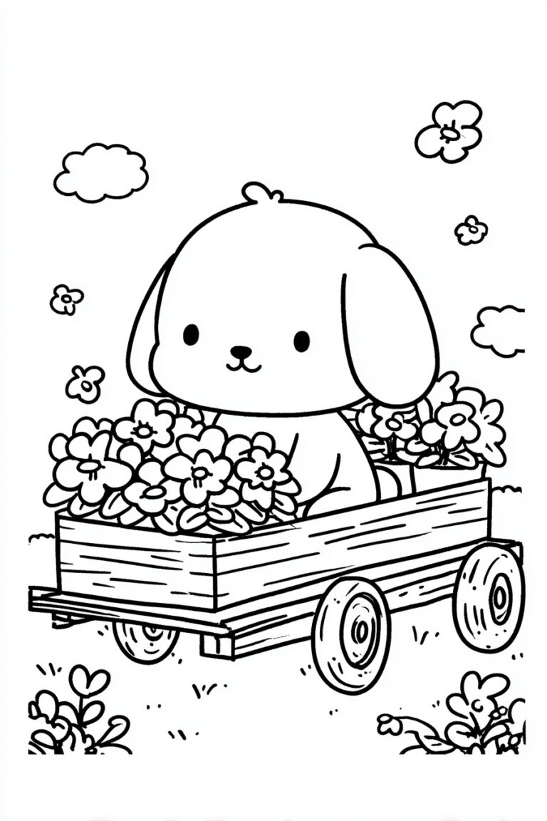 Wheelbarrow Puppy