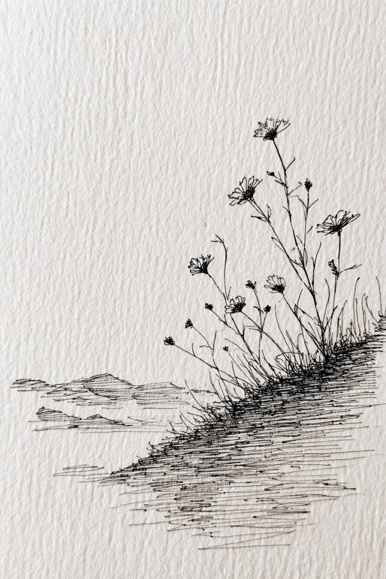 Wildflower Field Horizon