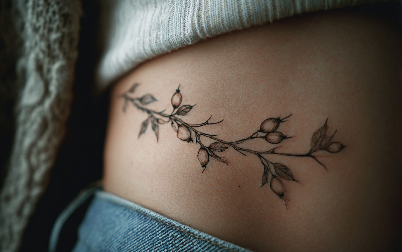 25 Minimal Floral Tattoo Designs Inspired by Nature