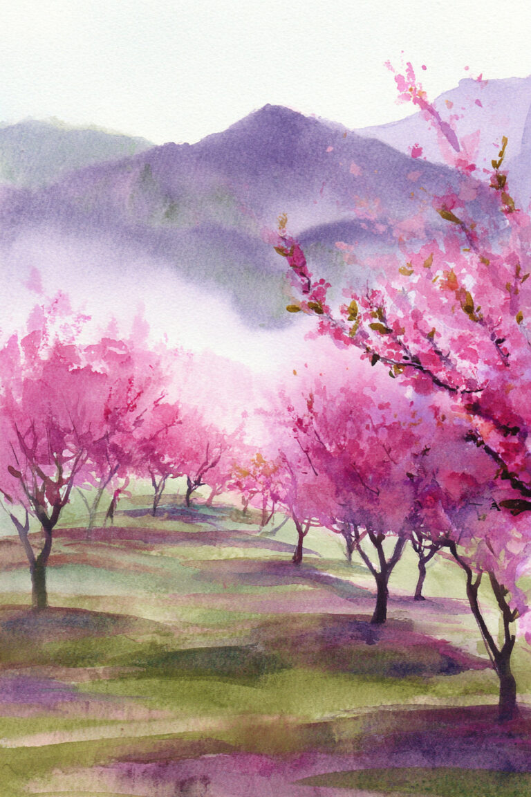 Awakening Orchard Hues