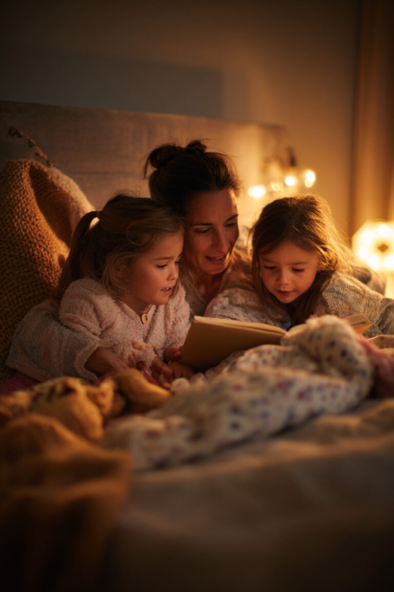 Bedtime Story Moment