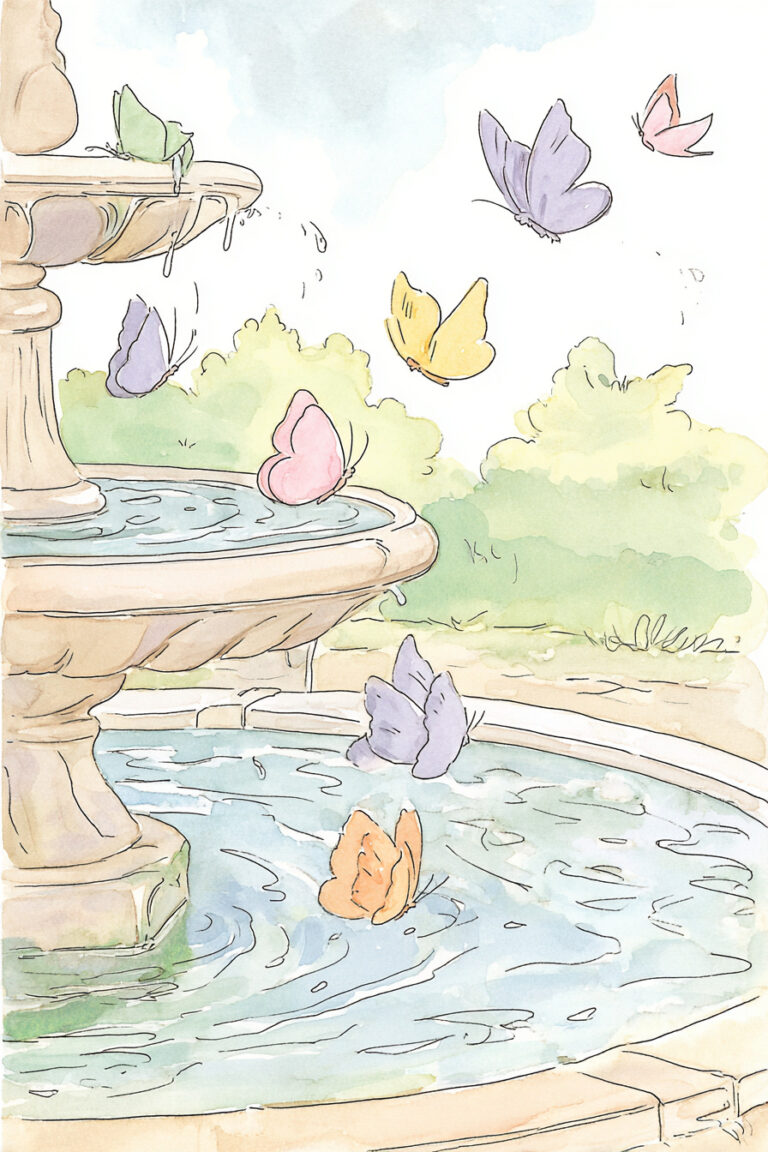 Birdbath Reflection