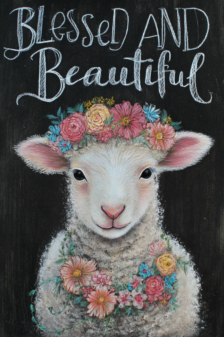 24. Blessed and Beautiful Spring Lamb