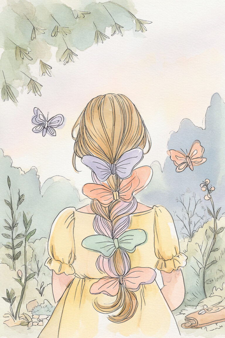 Boho Butterfly Hair