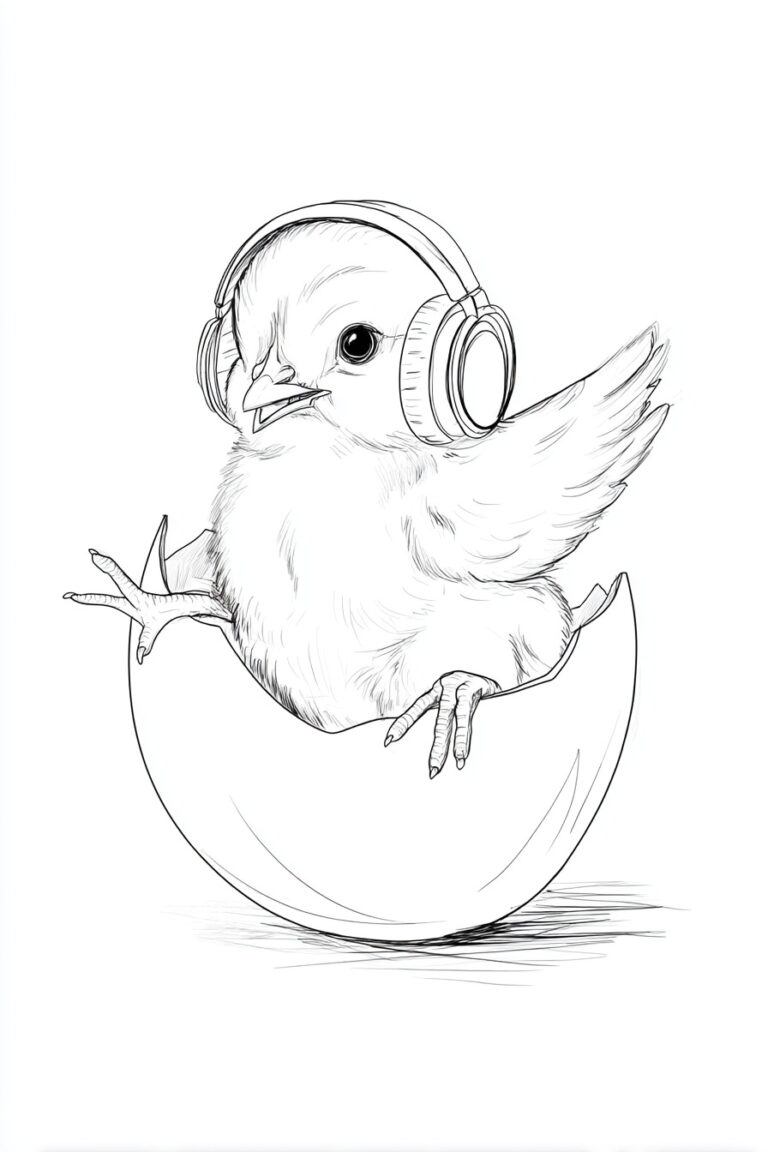 24. Chick DJ at an Easter Party