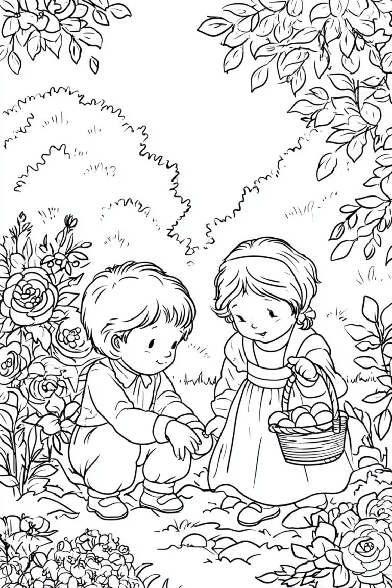 6. Easter Egg Hunt in the Garden