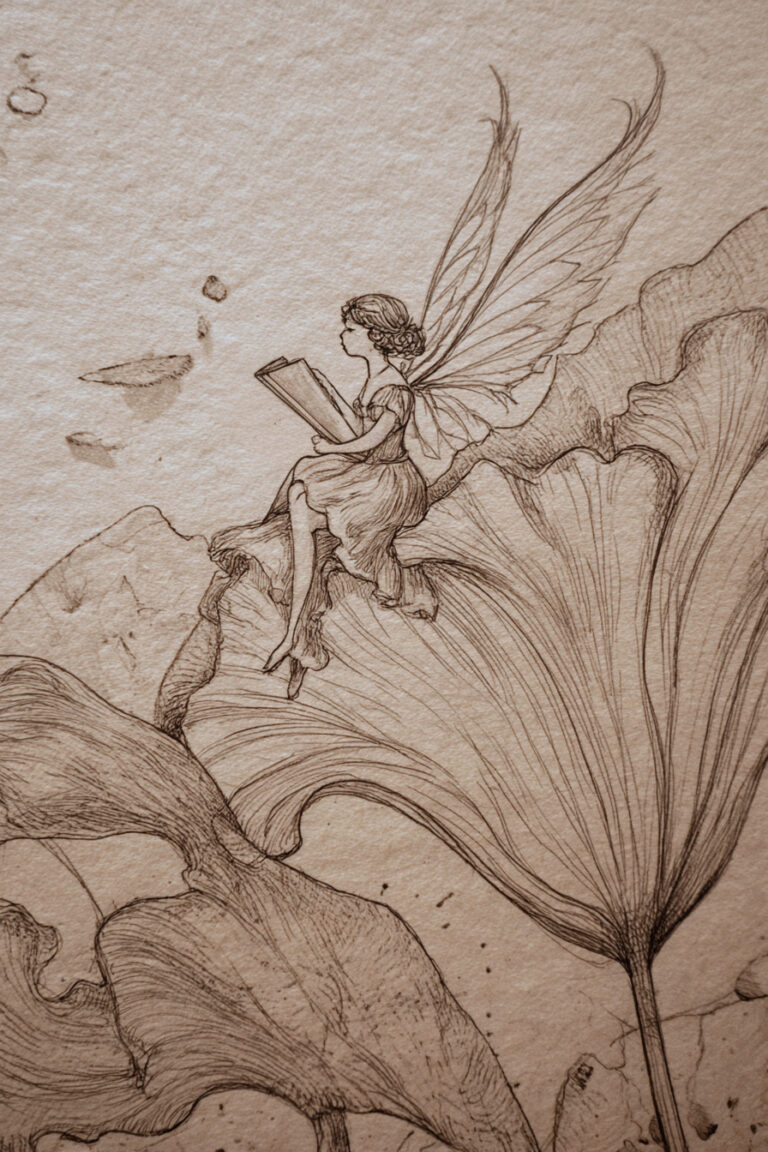 25. Fairy Mapping the Forest