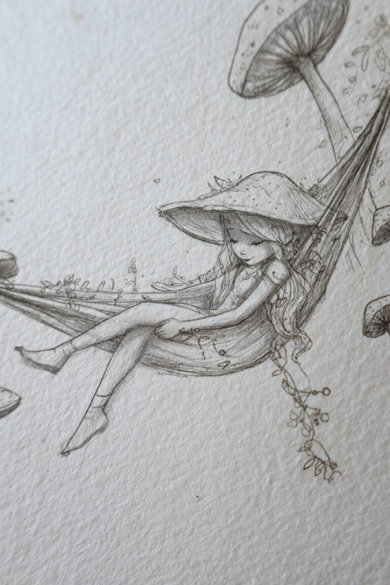 5. Fairy Napping in a Hammock