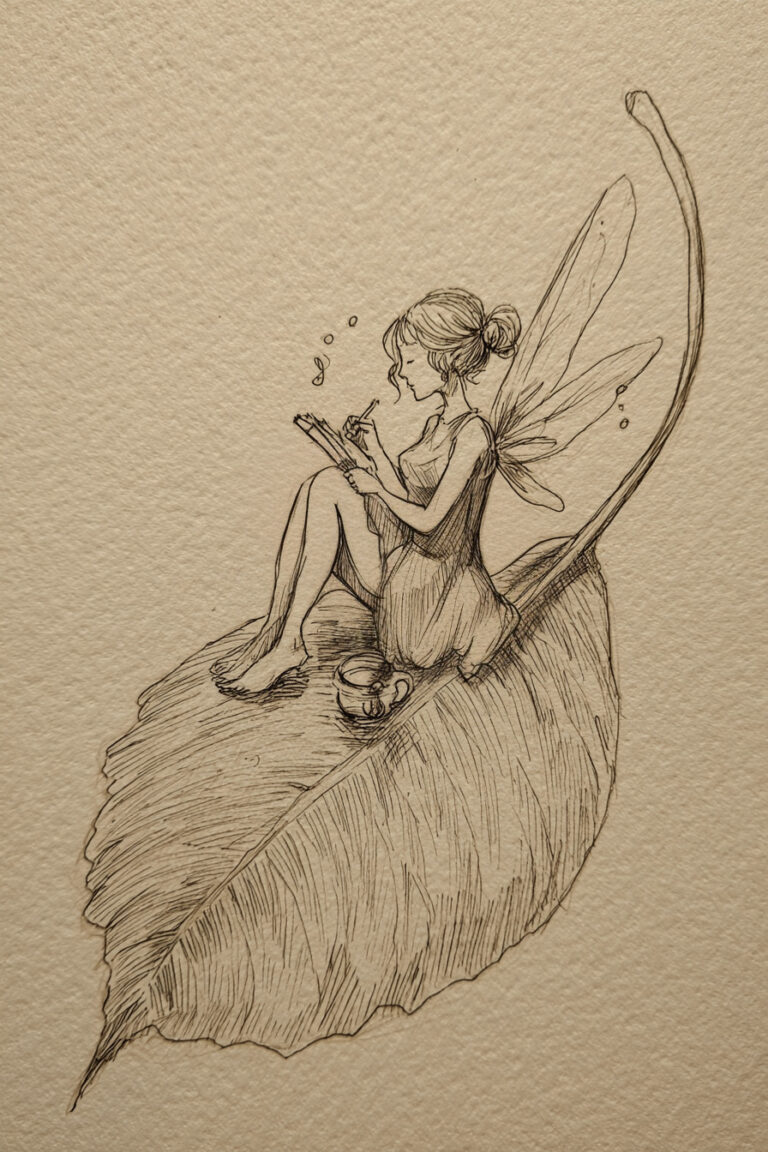 13. Fairy Writing in a Journal