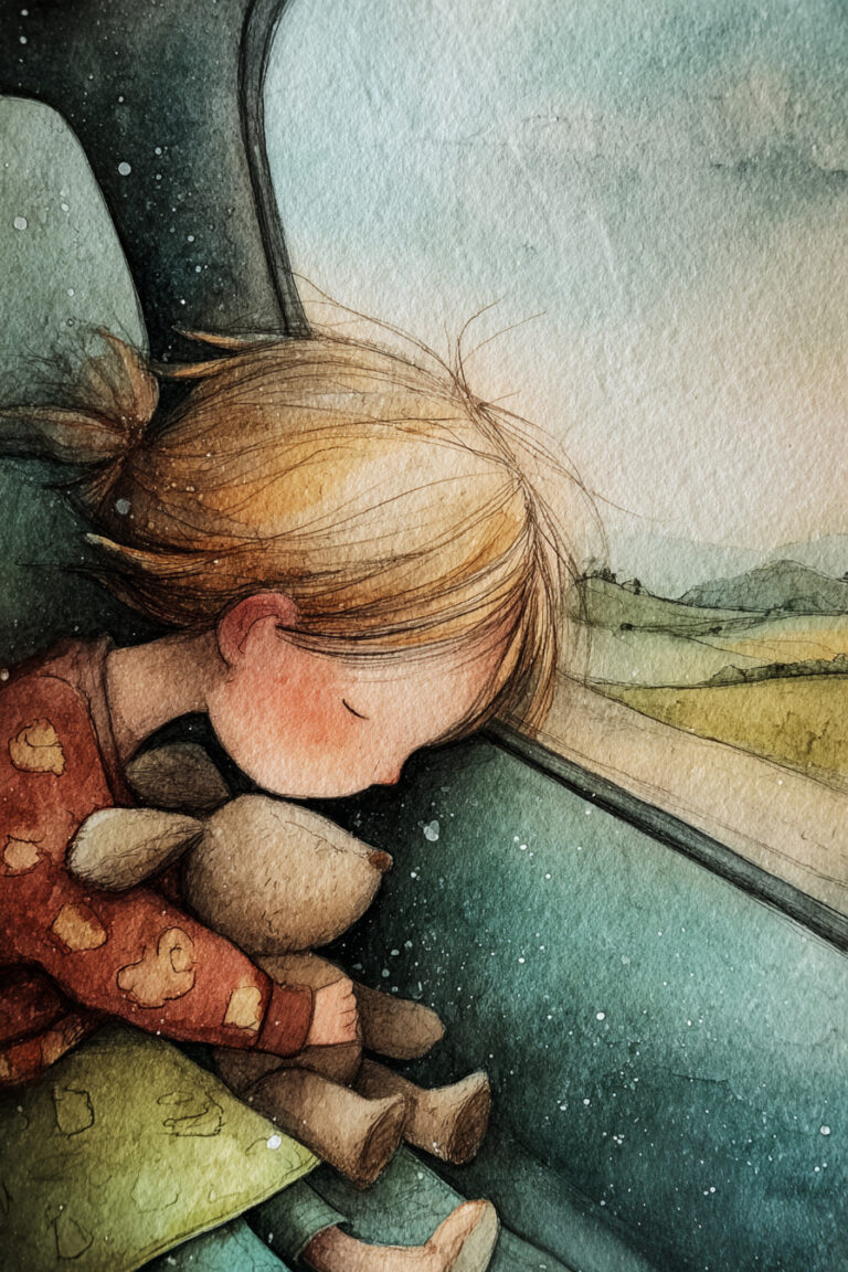 3. Falling Asleep on a Long Car Ride
