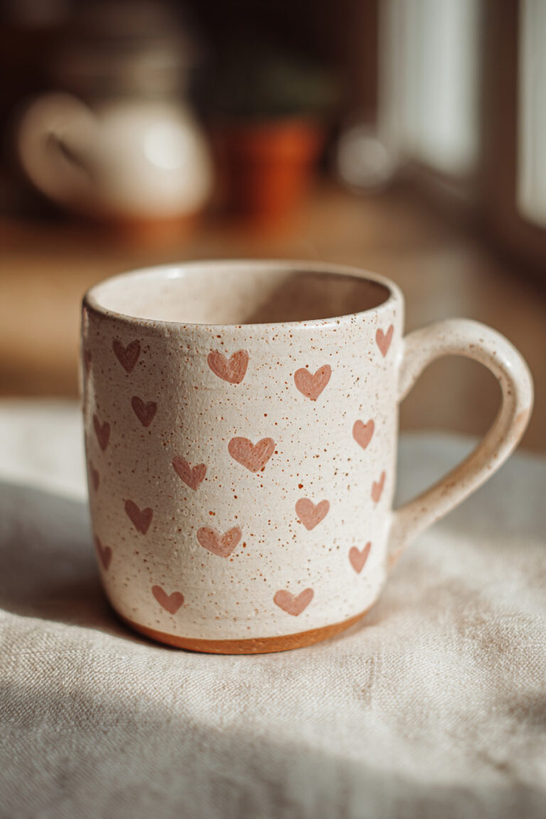 Heart Sprinkle Mug