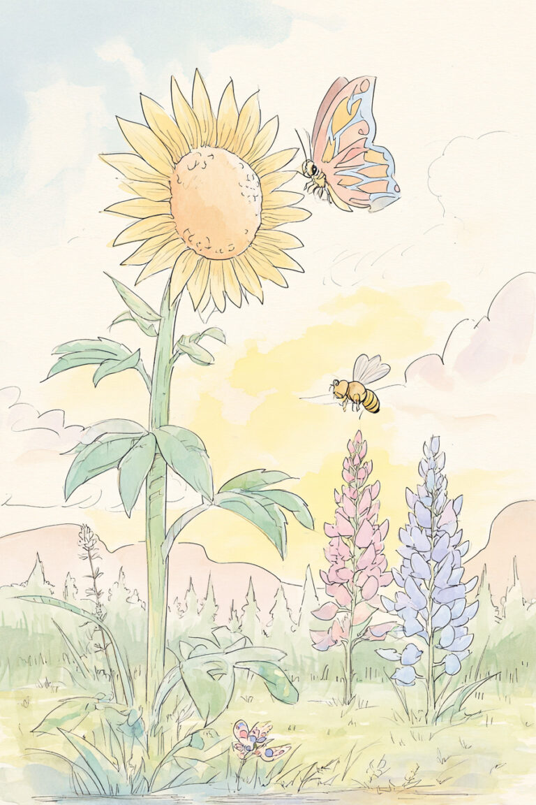 Honey Bee & Friend