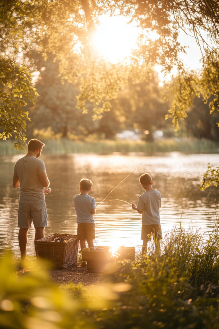 Lakeside Fishing Fun