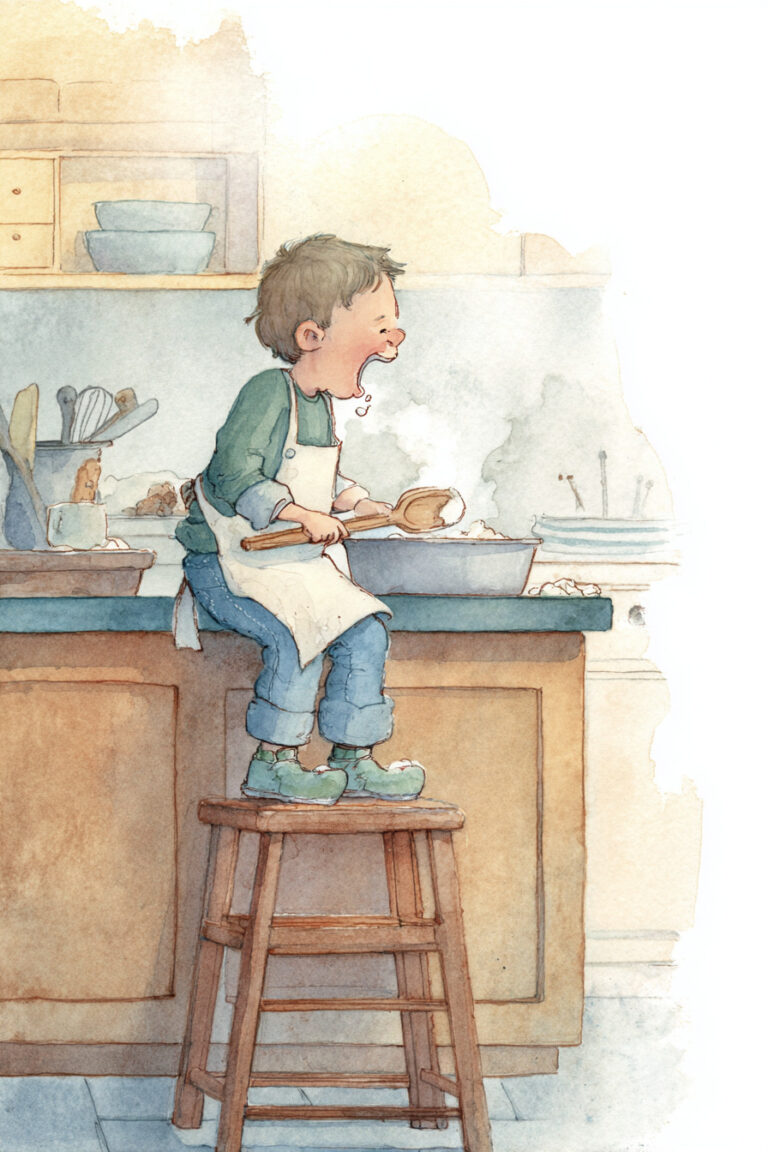 22. Licking the Bowl After Baking