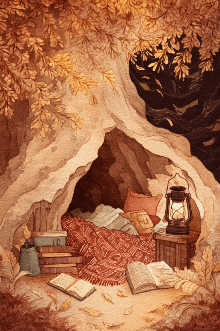 30. Reading Nook in an Ancient Oak