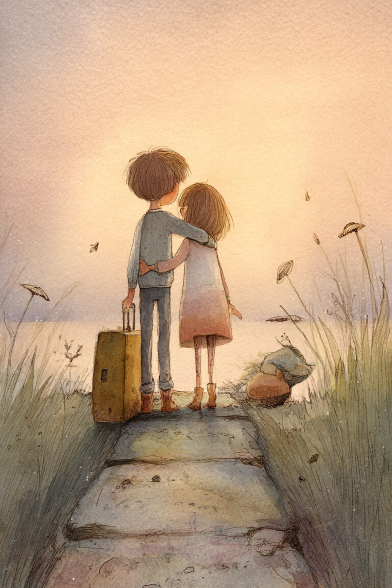 25. Saying Goodbye to a Summer Best Friend