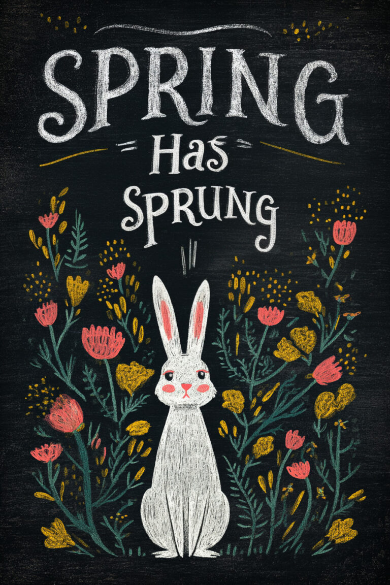 25. Spring Has Sprung Bunny Meadow