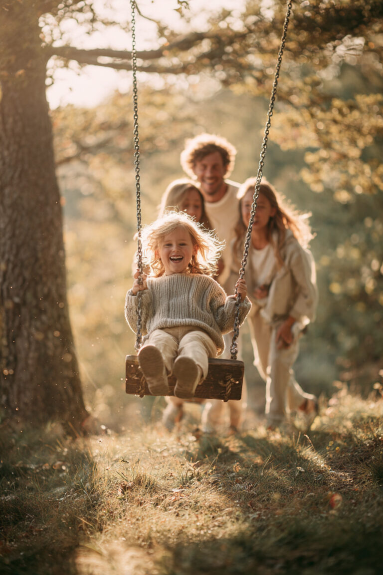 Swing Set Laughter