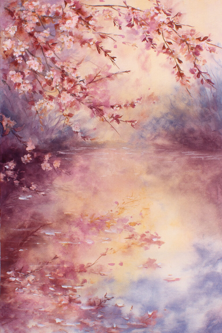 Whispering Blossoms at Dawn