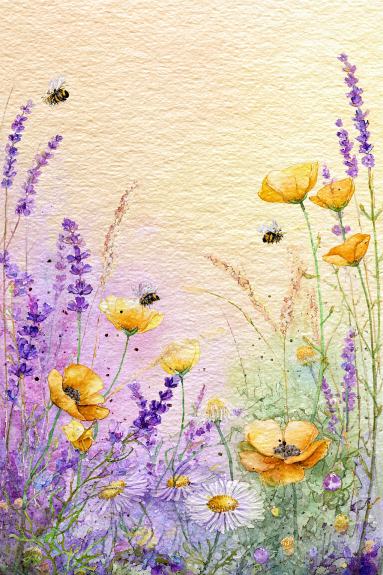 25. Wildflower Meadow at Forest Edge