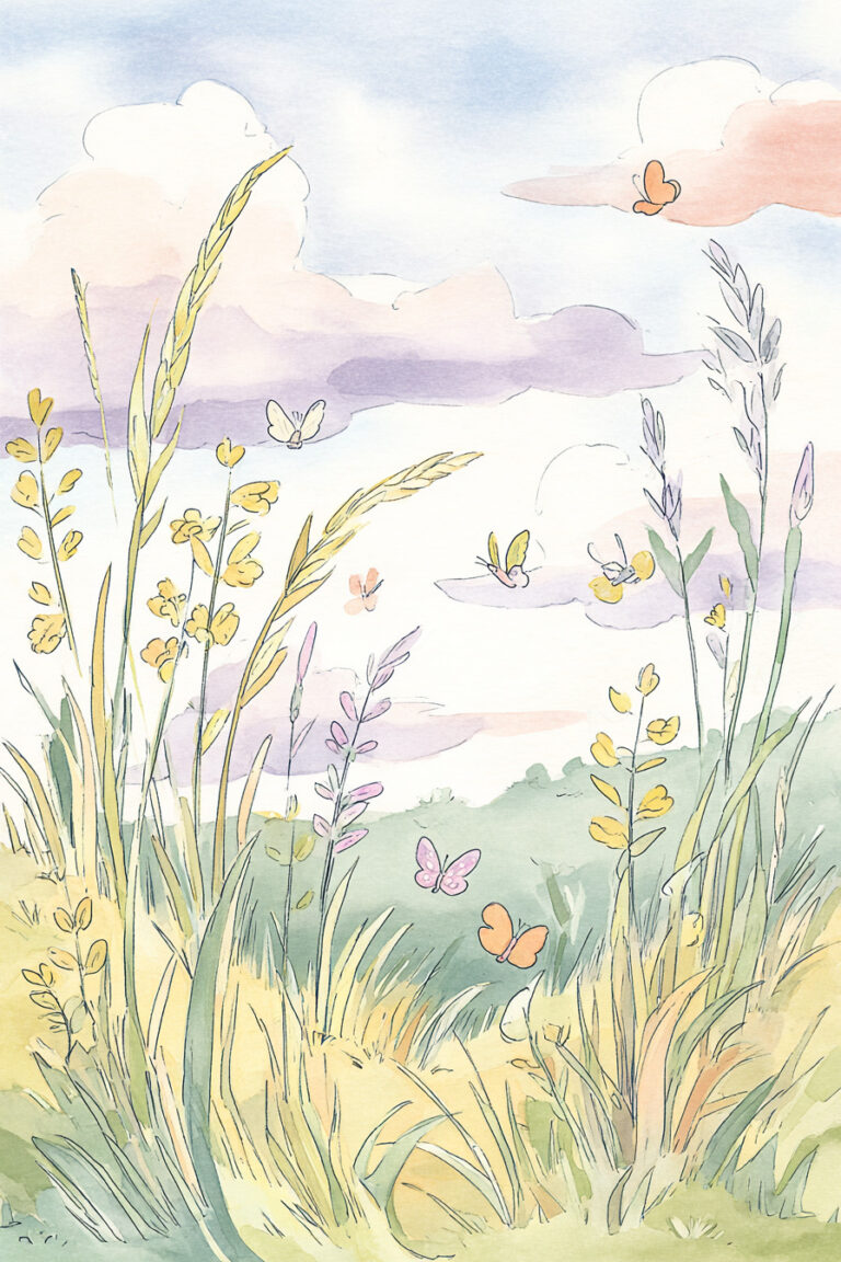 Woven Grass Field